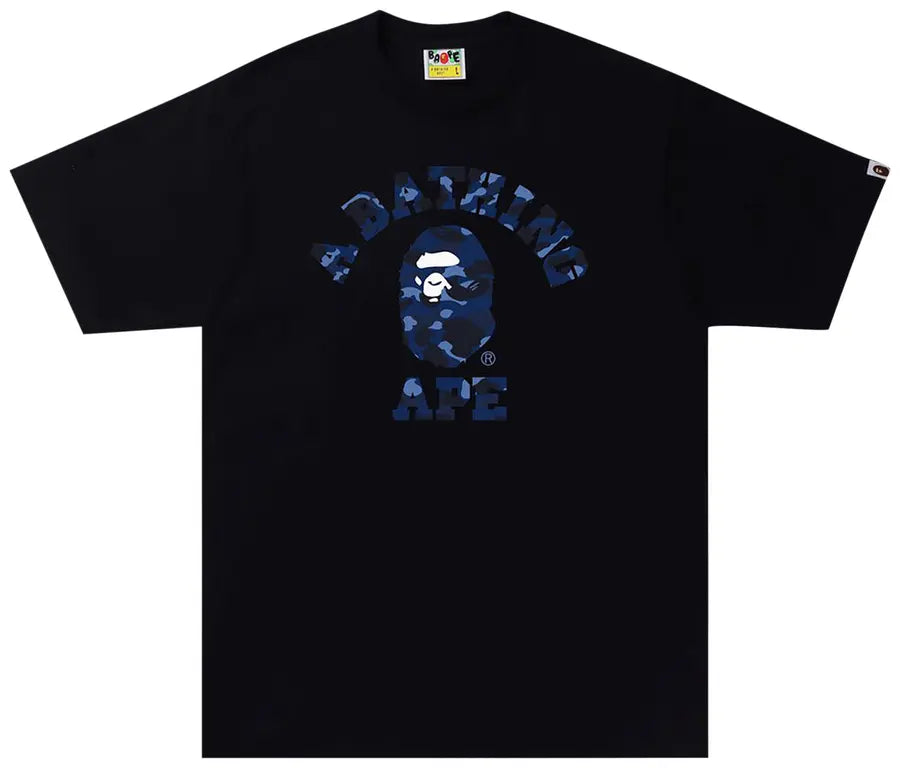 BAPE Color Camo College Tee