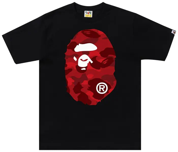 BAPE Color Camo Big Ape Head Tee