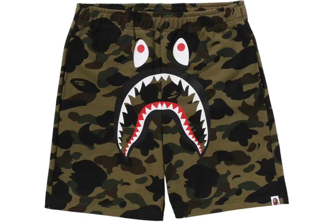 BAPE ABC Camo Shark Sweatshorts