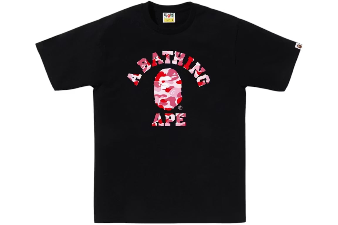 BAPE Color Camo College Tee