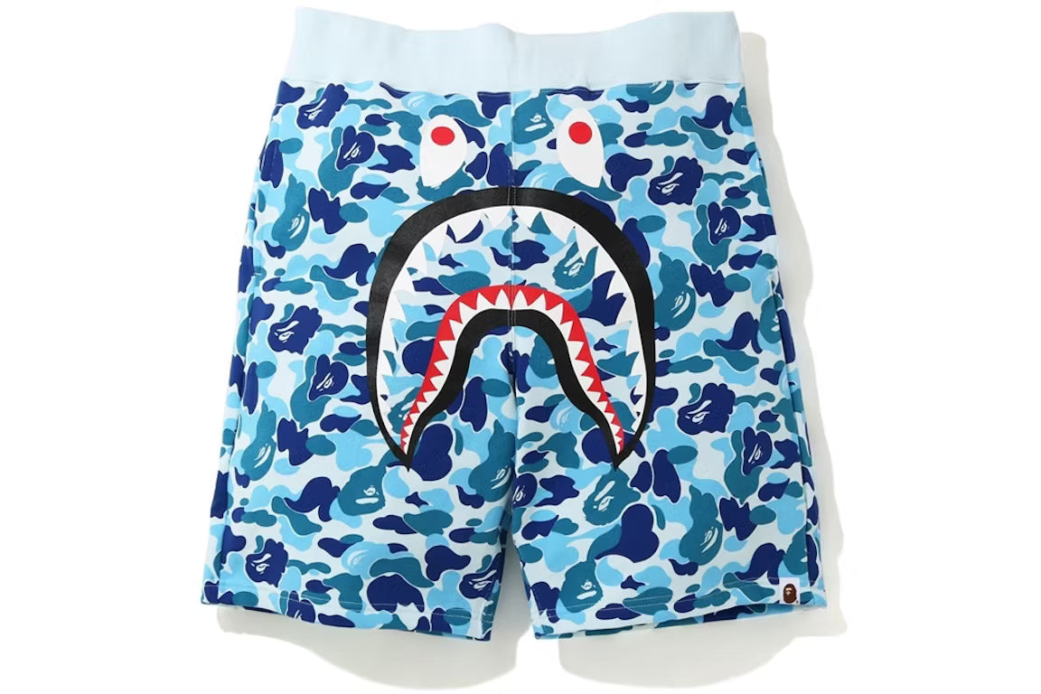 BAPE ABC Camo Shark Sweatshorts