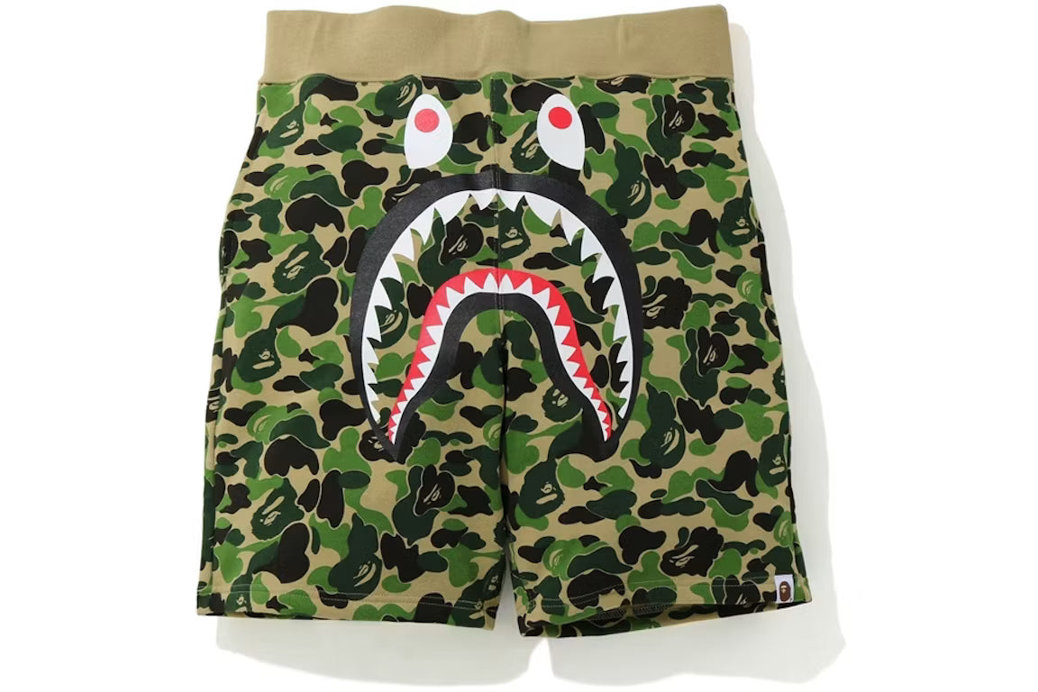 BAPE ABC Camo Shark Sweatshorts
