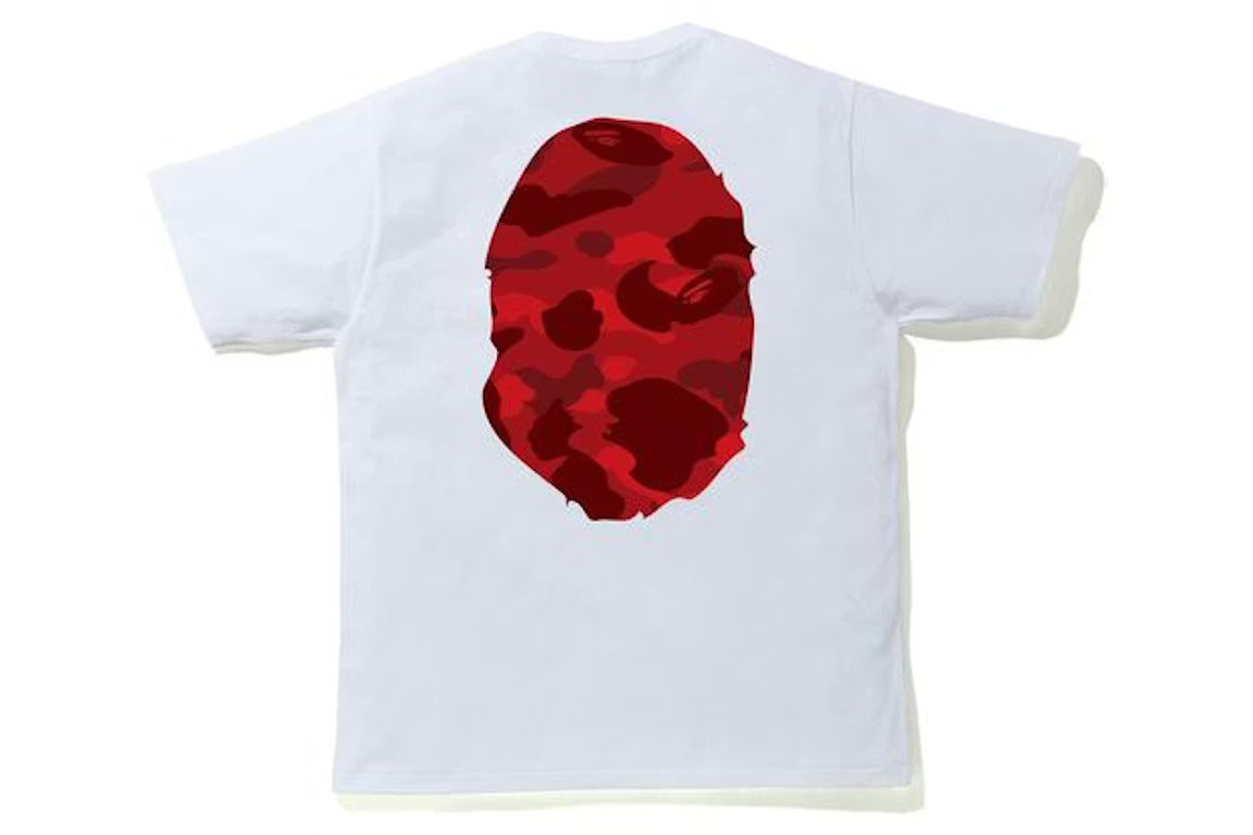 BAPE Color Camo Big Ape Head Tee