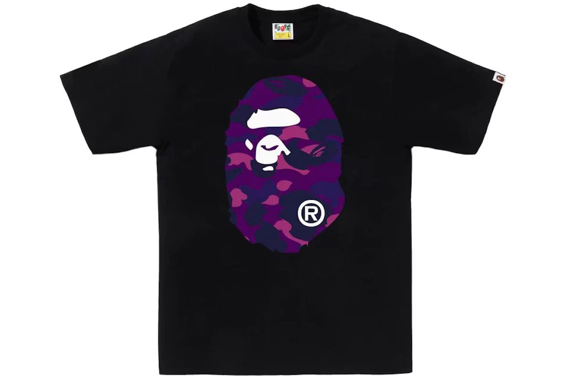 BAPE Color Camo Big Ape Head Tee