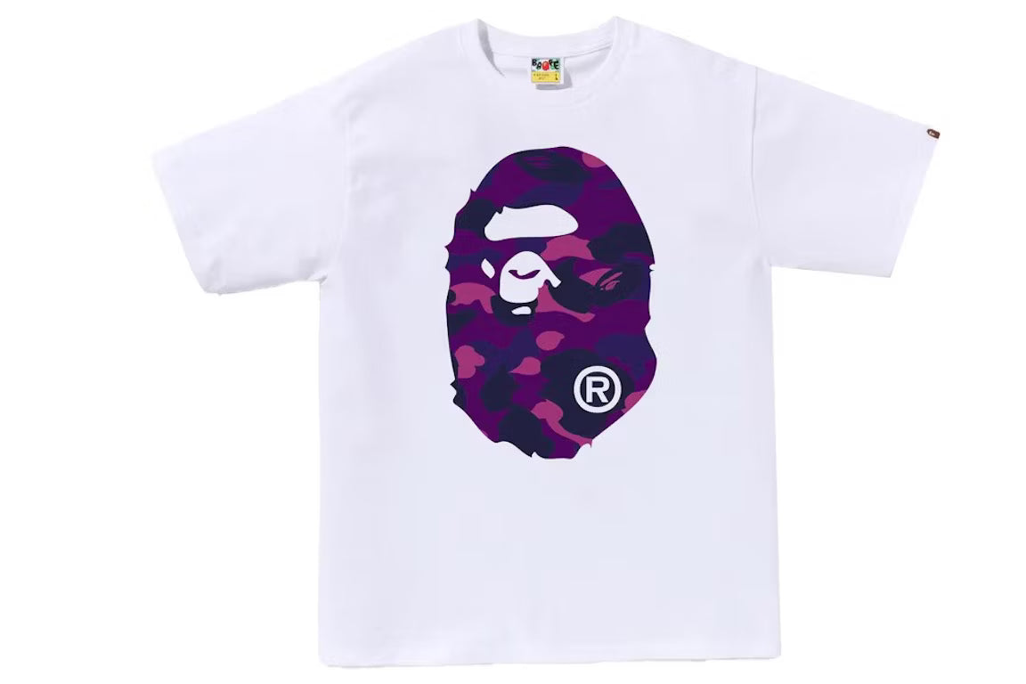 BAPE Color Camo Big Ape Head Tee