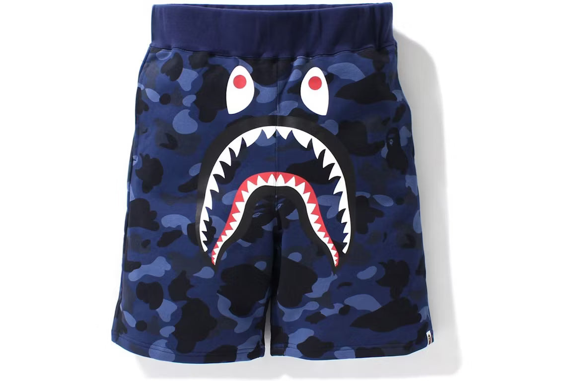 BAPE ABC Camo Shark Sweatshorts