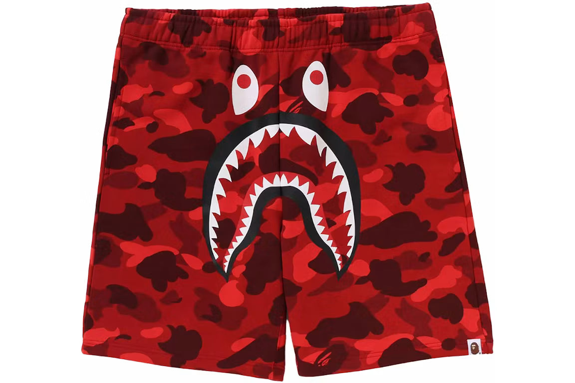 BAPE ABC Camo Shark Sweatshorts
