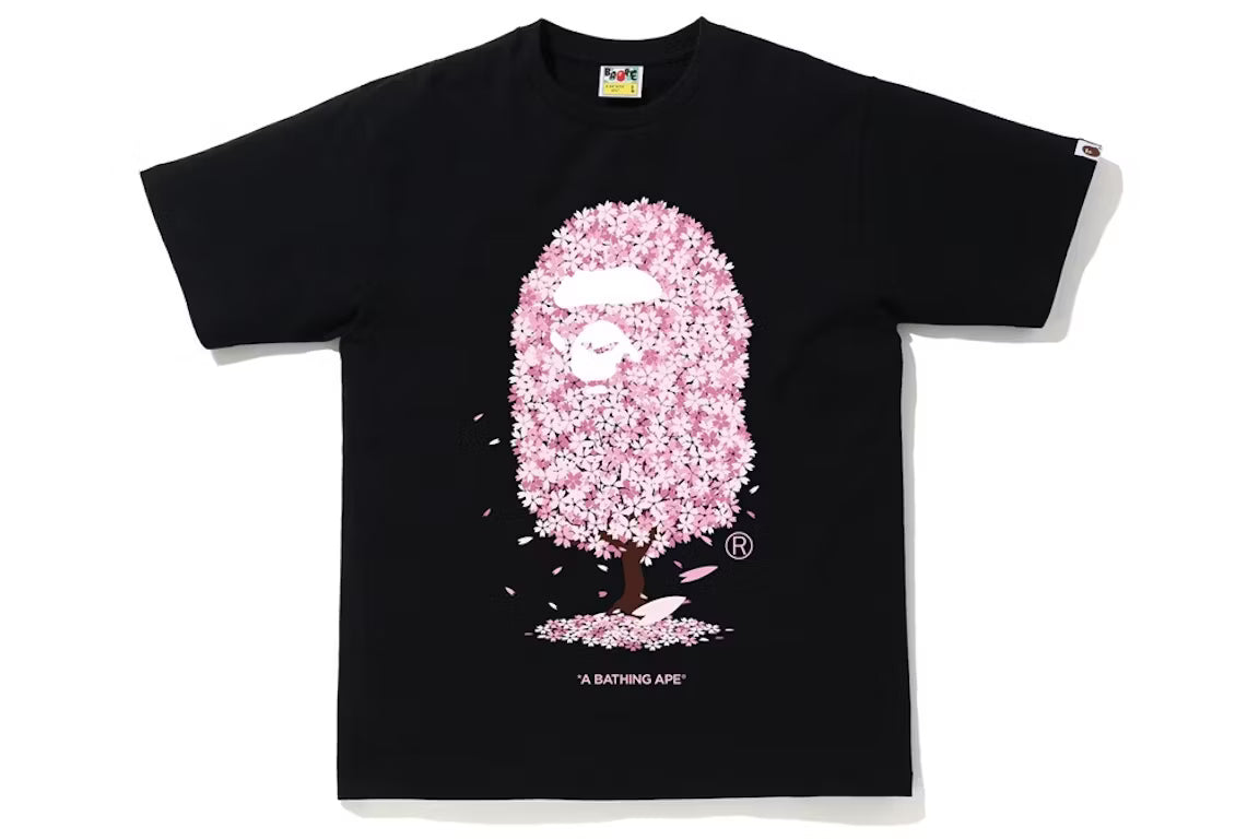 BAPE Sakura Ape Head Tee