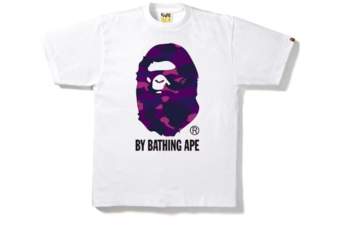 BAPE Color Camo Big Ape Head Tee
