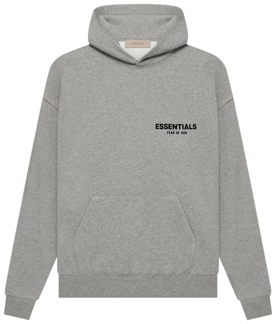 Fear of God Essentials Hoodie (SS22) - Dark Oatmeal