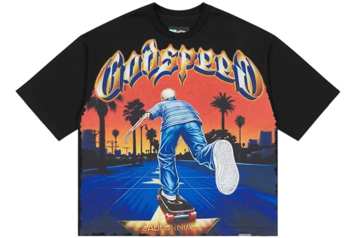 Kick Push T-Shirt (Black)